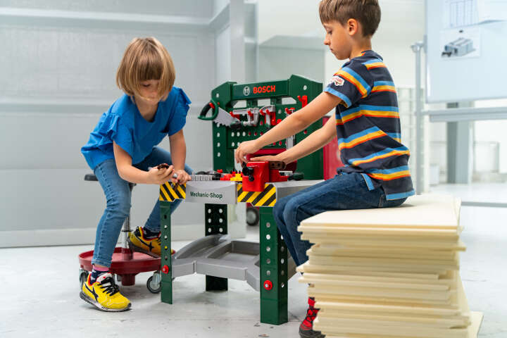 klein Bosch Kinderwerkbank